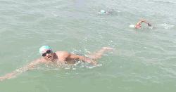 নিরাপত্তার কারণে বাংলা চ্যানেলের সাঁতার স্থগিত