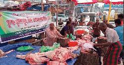 সাতক্ষীরায় সুলভ মূল্যে দুধ ও ডিম বিক্রি শুরু 