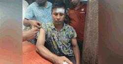 থানায় ঢুকে পুলিশকে ছুরিকাঘাত, চিৎকারে ছুটে এলো এলাকাবাসী