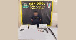 উখিয়ায় রাতের অভিযানে ধরা পড়লো ৯ মামলার পলাতক শীর্ষ সন্ত্রাসী আনু