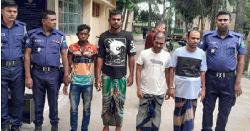 সোনাতলায় পুলিশের ঝটিকা অভিযানে ৬ আসামি গ্রেপ্তার