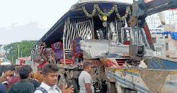 ফরিদপুরে দুই বাসের মুখোমুখি সংঘর্ষ, নিহত ৩