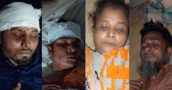 সোনাতলায় জমি নিয়ে বিরোধকে কেন্দ্র করে বসতবাড়িতে হামলা, আহত ৪ জন, থানায় অভিযোগ