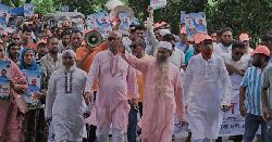 স্বেচ্ছাসেবক দলের প্রতিষ্ঠা বার্ষিকীতে সিরাজদিখানে বর্ণাঢ্য র‍্যালি
