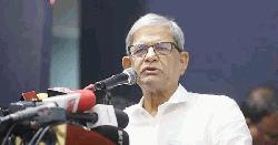 হাসিনা দেশ থেকে পালালেও শয়তানি ছাড়েনি: মির্জা ফখরুল