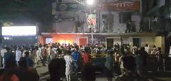 ফের জাতীয় পার্টির অফিস ভাঙচুর, আগুন 