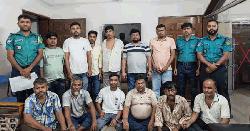 ঢাকায় ঝটিকা মিছিলের প্রস্তুতিকালে আওয়ামী লীগের ১২ নেতা-কর্মী গ্রেপ্তার