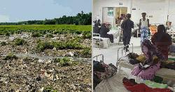 উখিয়ায় স্বাস্থ্যঝুঁকি বেড়েই চলেছে