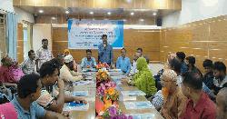 উলিপুর পৌরসভার নগর পরিচালনা ও অবকাঠামো উন্নয়নে ফোকাস গ্রুপের আলোচনা