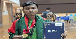 চুয়াডাঙ্গা দর্শনার জিহাদ বিশ্বমঞ্চে রোবর্ট আবিষ্কার করে পেলেন স্বর্ণপদক