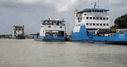 দৌলতদিয়া-পাটুরিয়া নৌরুটে ফেরি চলাচল শুরু