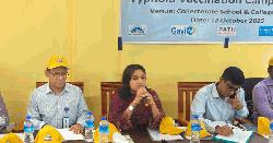 গাজীপুরে টাইফয়েড টিকাদান ক্যাম্পেইন শুরু  