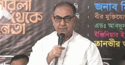 আওয়ামী লীগের সবাই দেশপ্রেমিক দলকে ভোট দেবে: মির্জা আব্বাস