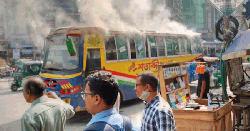 এবার মিরপুরে বাসে আগুন