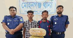 মোহনগঞ্জে মাদকসহ আটক ২