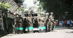 ট্রাইব্যুনাল চত্বরে আজও কড়া নিরাপত্তা