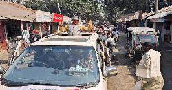 ডিমলায় জামায়াতে ইসলামী প্রার্থীর বিশাল মোটরসাইকেল শোডাউন 