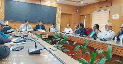 পিরোজপুরের নবাগত জেলা প্রশাসকের সঙ্গে সাংবাদিকদের মতবিনিময়