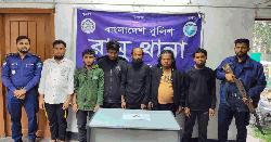 রামুতে অস্ত্রসহ ৬ রোহিঙ্গা গ্রেপ্তার