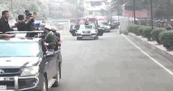 সংসদের দক্ষিণ প্লাজায় পৌঁছেছে খালেদা জিয়ার মরদেহ