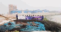 গজারিয়ায় ১ কোটি ৪৫ লাখ টাকার অবৈধ জাল জব্দ