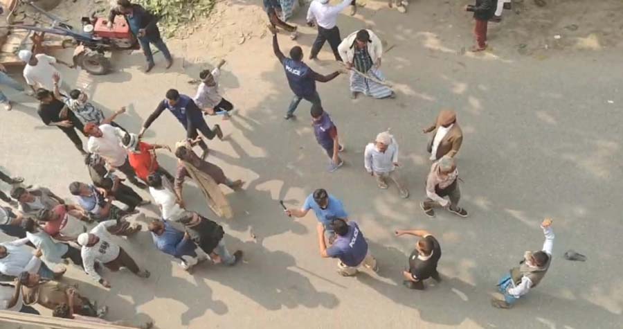 মুন্সীগঞ্জে বিএনপির দুই গ্রুপের সংঘর্ষে আহত ১০