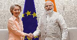 বিশাল মুক্ত বাণিজ্য চুক্তির পথে ভারত-ইইউ