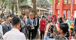 গাজীপুরে রনির পক্ষে সম্মিলিত পেশাজীবী পরিষদের গণসংযোগ  