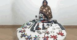 শরীয়তপুরে বিপুল অস্ত্রসহ সাবেক ছাত্রদল নেত্রী গ্রেপ্তার