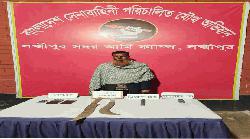 লক্ষ্মীপুরের যৌথ বাহিনীর অভিযানে, অস্ত্রসহ বিএনপি নেতা গ্রেফতার