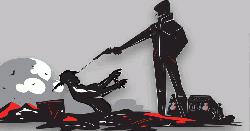 নবীনগরে পূর্ব শত্রুতার জেরে যুবক গুলিবিদ্ধ 