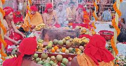 ব্রাহ্মণবাড়িয়ায় তিনশত বছরের প্রাচীন কাশীশ্বর কালভৈরব মন্দিরে যজ্ঞ মহোৎসব শুরু