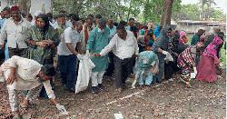 প্রধানমন্ত্রীর নির্দেশ অনুযায়ী বদলগাছীতে পরিচ্ছন্নতা অভিযান শুরু  
