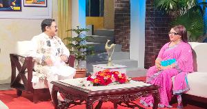 বিটিভির ঈদ আড্ডায় ববিতা