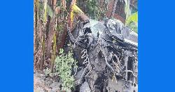 ট্রাকের ধাক্কায় কুড়িগ্রাম-২ আসনের এমপির গাড়ি খাদে, আহত ৩