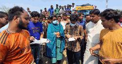 নন্দীগ্রামে রোগাক্রান্ত গরু জবাই করায় জরিমানা 