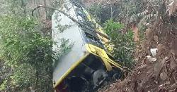 বান্দরবানে পর্যটকবাহী বাস খাদে, আহত ২০