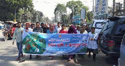 পঞ্চগড়ে বিশ্ব স্বাস্থ্য দিবস পালিত