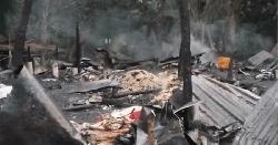 বাউফলে অগ্নিকান্ডে ৩টি বসতঘর পুড়ে ছাই