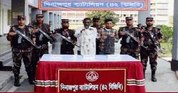 দিনাজপুর-ঠাকুরগাঁও সীমান্তে বিজিবির অভিযানে দুষ্প্রাপ্য মূর্তি উদ্ধার, আটক ২