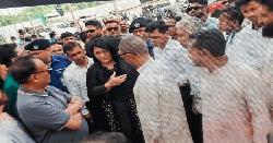 কৃষক কার্ড বিতরণ অনুষ্ঠানের প্রস্তুতি পরিদর্শন ডাক ও টেলিযোগাযোগ মন্ত্রীর