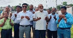 পিরোজপুর সরকারি উচ্চ বিদ্যালয়ে ৬ তলা একাডেমিক ভবনের পাইলিং কাজের উদ্বোধন