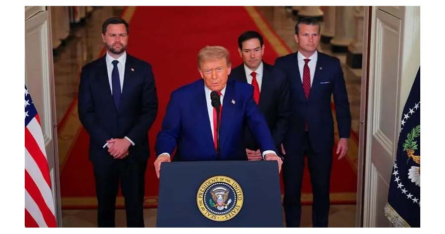 লেবানন ও ইসরায়েলের মধ্যে ১০ দিনের যুদ্ধবিরতির ঘোষণা ট্রাম্পের