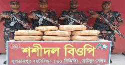 ৮৪ লক্ষাধিক টাকার চোরাচালানী মালামাল জব্দ