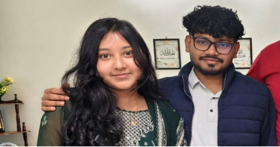 দুর্ঘটনায় নিহত স্বামী মজোহিদ ও আহত স্ত্রী নাফিসা 