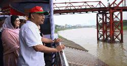 সিলেটে সুরমা তীরে বন্যা প্রতিরোধ প্রকল্পের উদ্বোধন