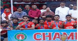 নতুন কুঁড়ি স্পোর্টস ১০০ মিটার দৌড়ে সেরা ফুলবাড়ীয়া