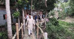 জনগণের জন্য ঢেউখালী ইউনিয়নের সম্ভাব্য চেয়ারম্যান প্রার্থীর সেতু নির্মাণ 
