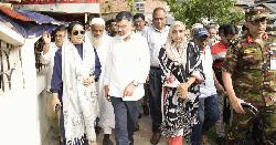 সংস্কার শেষে মসজিদুল আকবার ঈদগাহ মাঠের উদ্বোধন