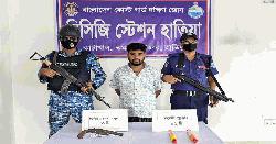 হাতিয়ায় যৌথ অভিযানে কুখ্যাত সন্ত্রাসী বাবুল আটক 